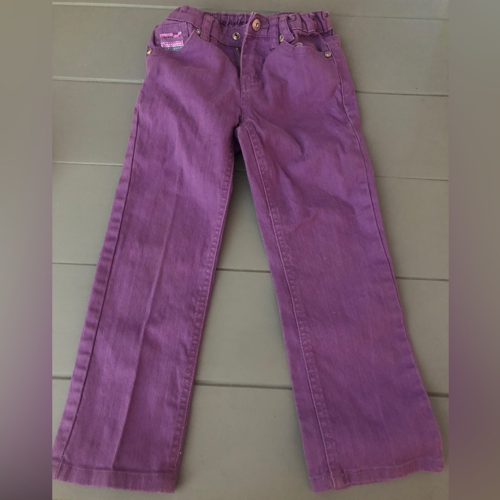 Girls purple pants